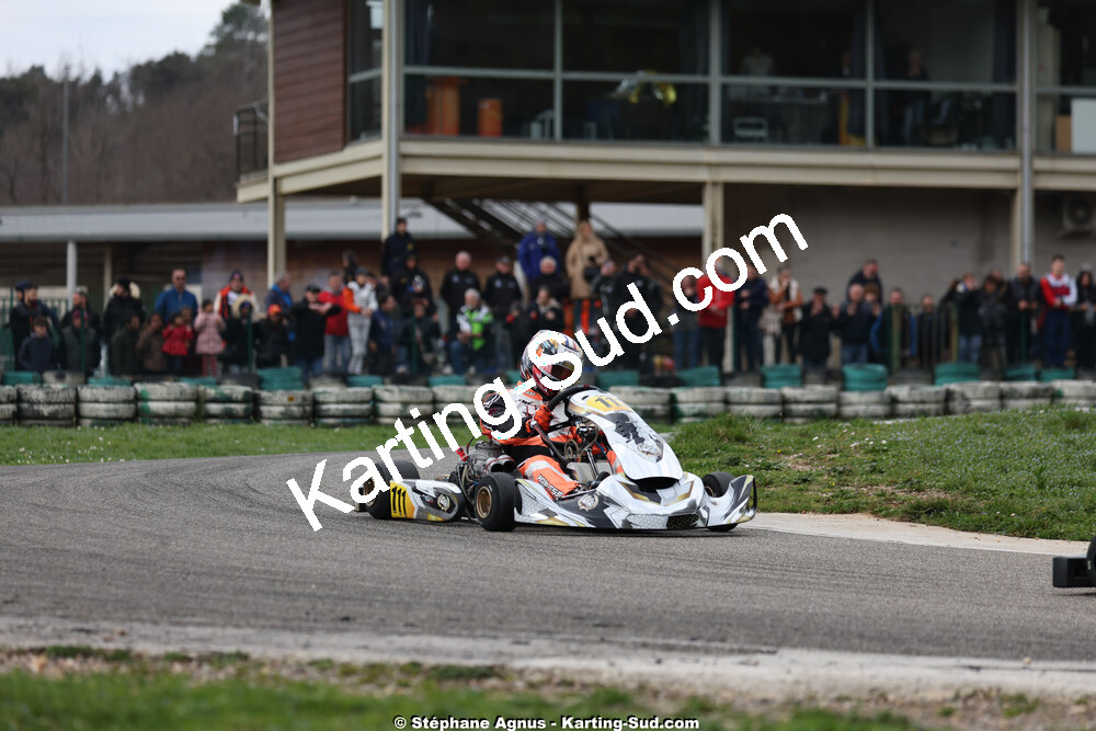 1 & 2/03/2025 : 1ère manche du Championnat du Sud au Pôle Mécanique Karting d’Alès (photos Stéphane Agnus) 2025 — karting