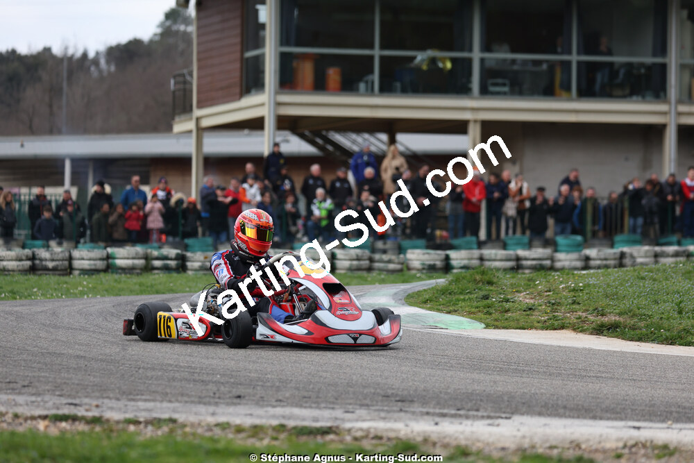 1 & 2/03/2025 : 1ère manche du Championnat du Sud au Pôle Mécanique Karting d’Alès (photos Stéphane Agnus) 2025 — karting