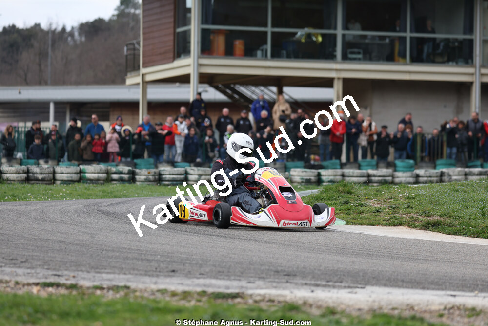 1 & 2/03/2025 : 1ère manche du Championnat du Sud au Pôle Mécanique Karting d’Alès (photos Stéphane Agnus) 2025 — karting