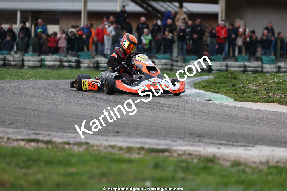 1 & 2/03/2025 : 1ère manche du Championnat du Sud au Pôle Mécanique Karting d’Alès (photos Stéphane Agnus) 2025 — karting