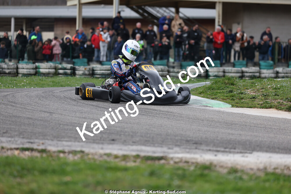 1 & 2/03/2025 : 1ère manche du Championnat du Sud au Pôle Mécanique Karting d’Alès (photos Stéphane Agnus) 2025 — karting