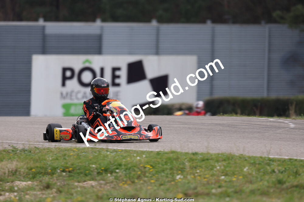 1 & 2/03/2025 : 1ère manche du Championnat du Sud au Pôle Mécanique Karting d’Alès (photos Stéphane Agnus) 2025 — karting