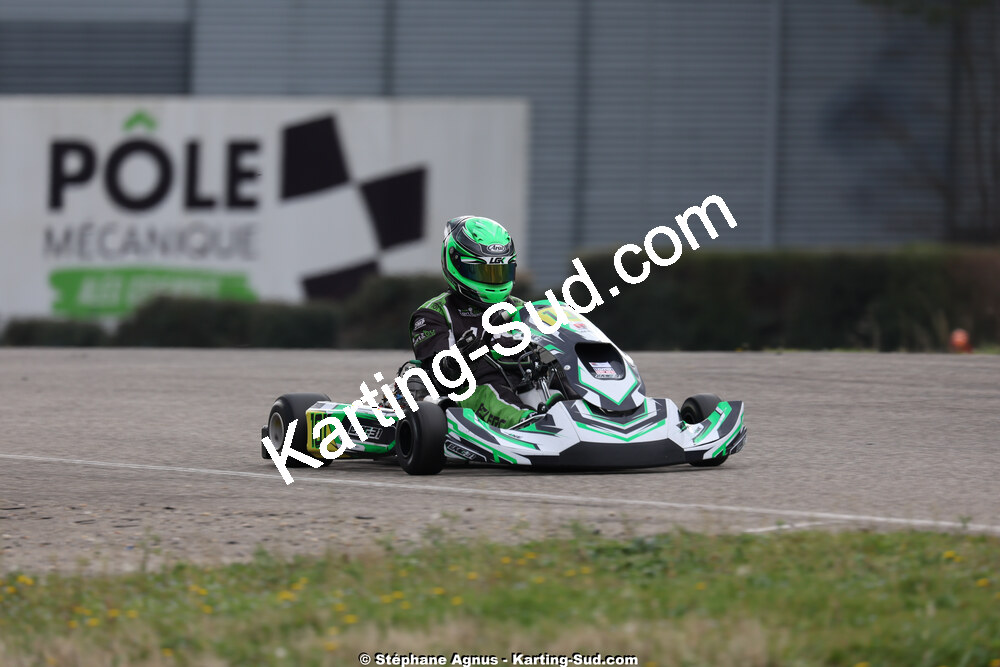 1 & 2/03/2025 : 1ère manche du Championnat du Sud au Pôle Mécanique Karting d’Alès (photos Stéphane Agnus) 2025 — karting