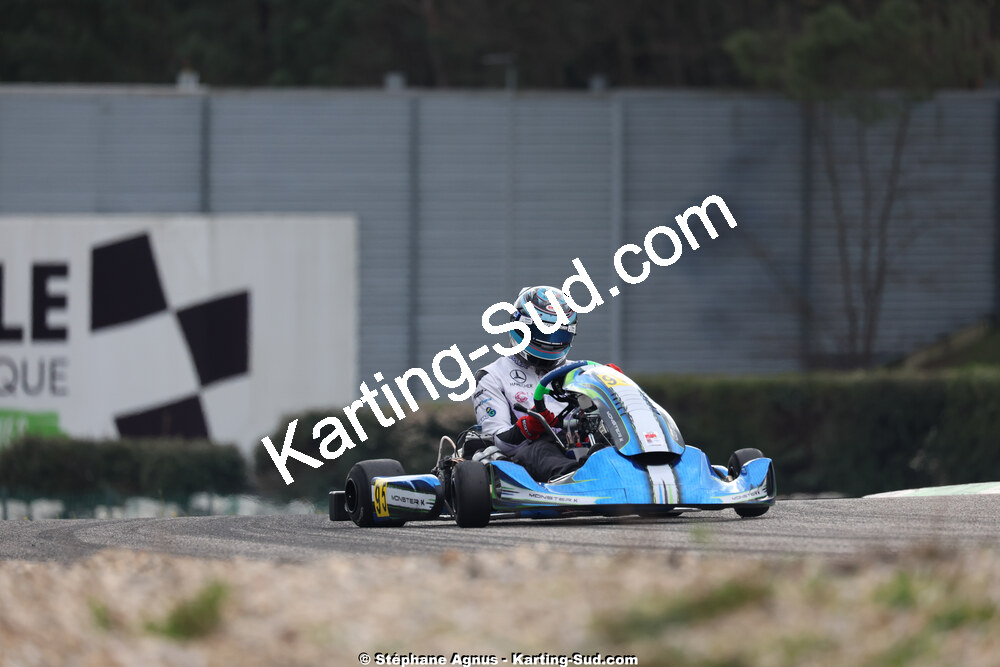 1 & 2/03/2025 : 1ère manche du Championnat du Sud au Pôle Mécanique Karting d’Alès (photos Stéphane Agnus) 2025 — karting