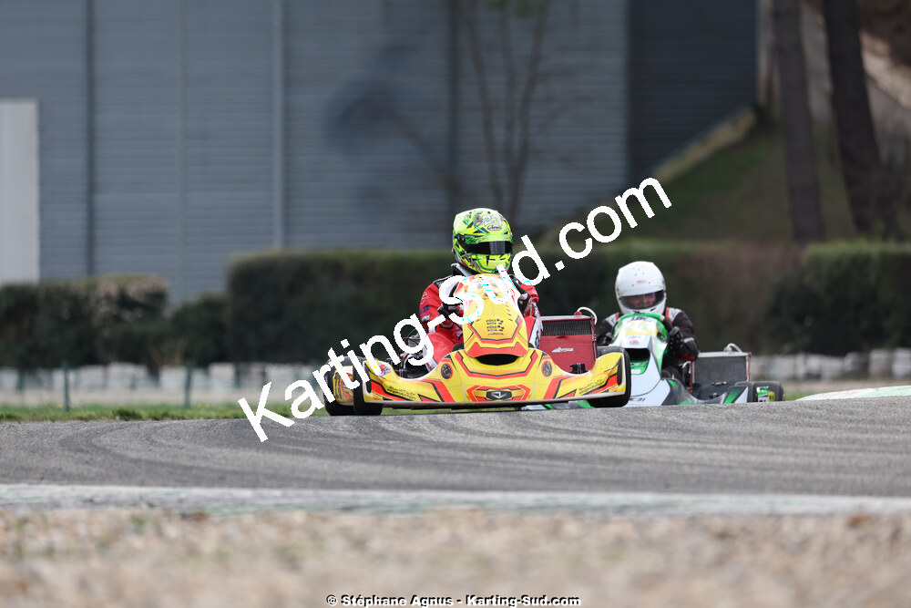 1 & 2/03/2025 : 1ère manche du Championnat du Sud au Pôle Mécanique Karting d’Alès (photos Stéphane Agnus) 2025 — karting