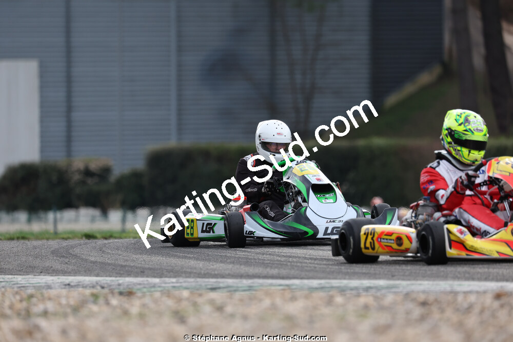 1 & 2/03/2025 : 1ère manche du Championnat du Sud au Pôle Mécanique Karting d’Alès (photos Stéphane Agnus) 2025 — karting