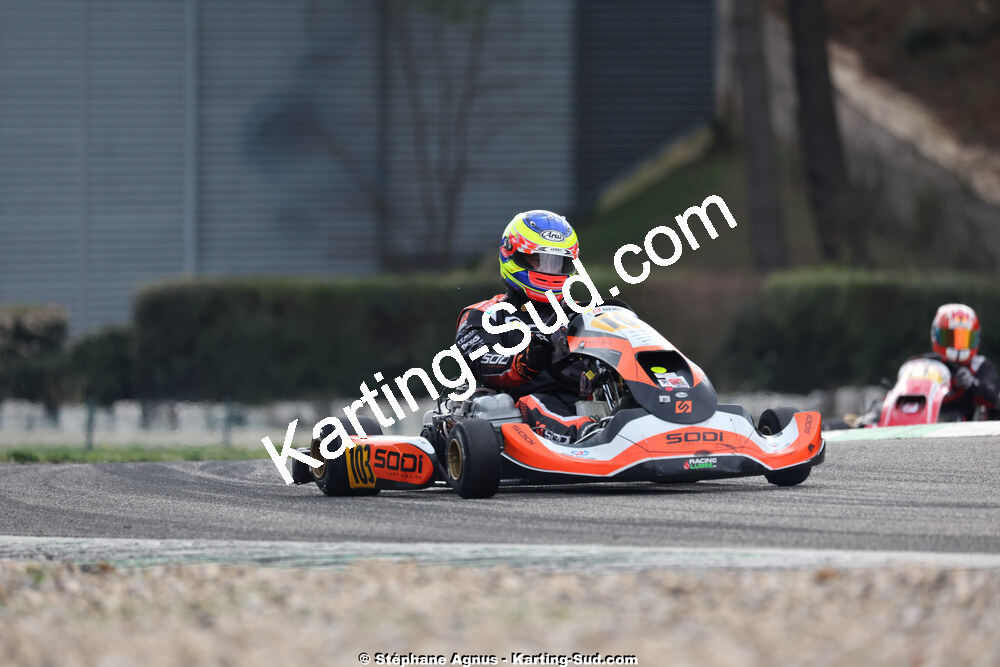 1 & 2/03/2025 : 1ère manche du Championnat du Sud au Pôle Mécanique Karting d’Alès (photos Stéphane Agnus) 2025 — karting