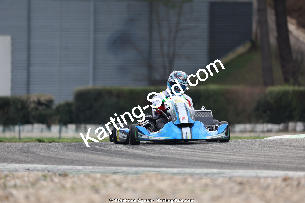 1 & 2/03/2025 : 1ère manche du Championnat du Sud au Pôle Mécanique Karting d’Alès (photos Stéphane Agnus) 2025 — karting