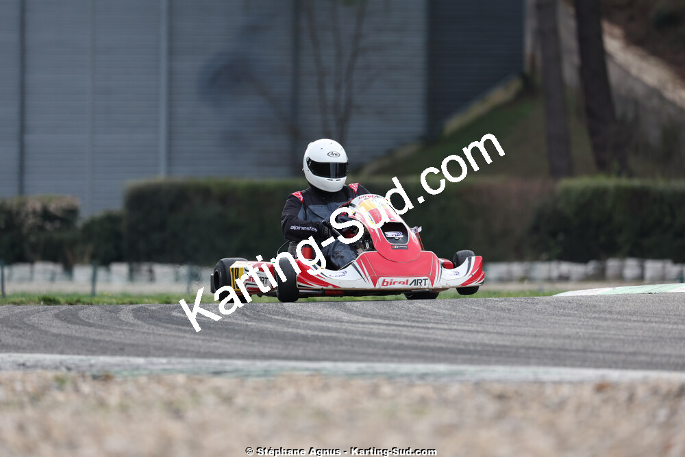 1 & 2/03/2025 : 1ère manche du Championnat du Sud au Pôle Mécanique Karting d’Alès (photos Stéphane Agnus) 2025 — karting