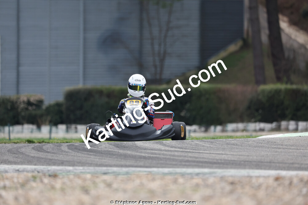 1 & 2/03/2025 : 1ère manche du Championnat du Sud au Pôle Mécanique Karting d’Alès (photos Stéphane Agnus) 2025 — karting