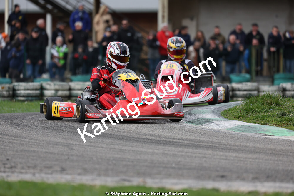 1 & 2/03/2025 : 1ère manche du Championnat du Sud au Pôle Mécanique Karting d’Alès (photos Stéphane Agnus) 2025 — karting