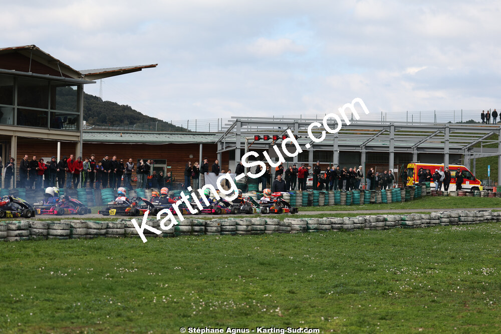 1 & 2/03/2025 : 1ère manche du Championnat du Sud au Pôle Mécanique Karting d’Alès (photos Stéphane Agnus) 2025 — karting