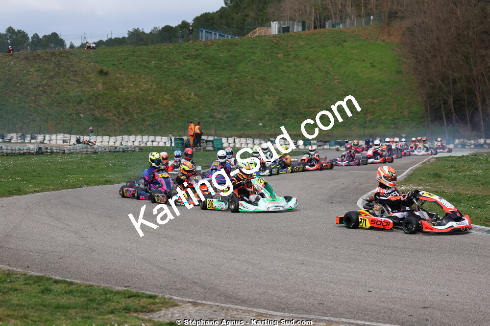 1 & 2/03/2025 : 1ère manche du Championnat du Sud au Pôle Mécanique Karting d’Alès (photos Stéphane Agnus) 2025 — karting
