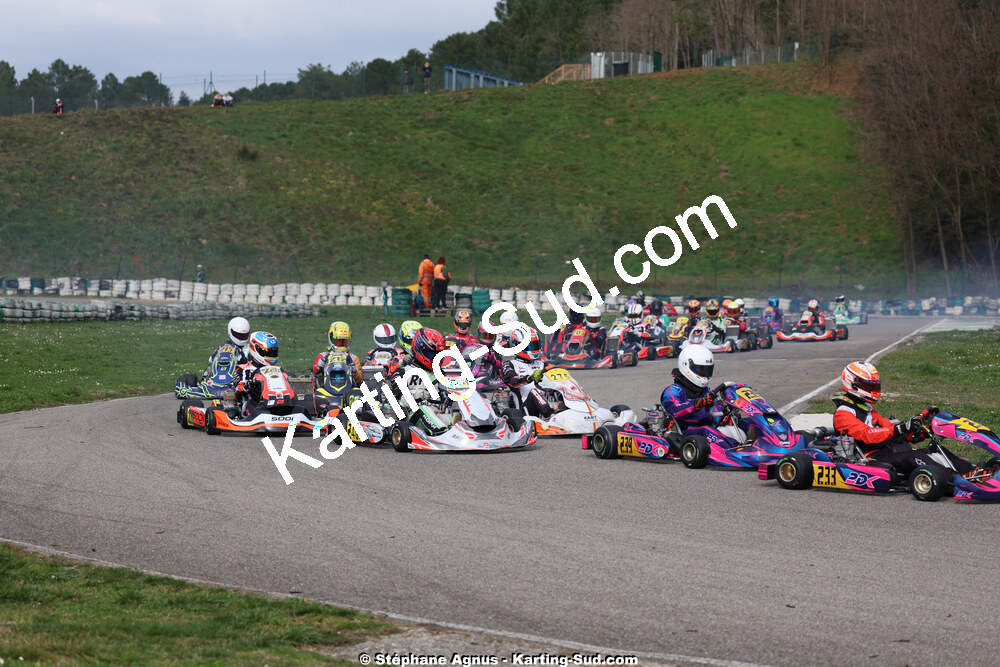 1 & 2/03/2025 : 1ère manche du Championnat du Sud au Pôle Mécanique Karting d’Alès (photos Stéphane Agnus) 2025 — karting