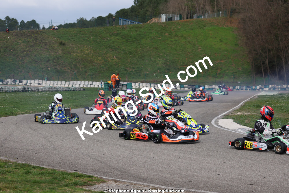 1 & 2/03/2025 : 1ère manche du Championnat du Sud au Pôle Mécanique Karting d’Alès (photos Stéphane Agnus) 2025 — karting