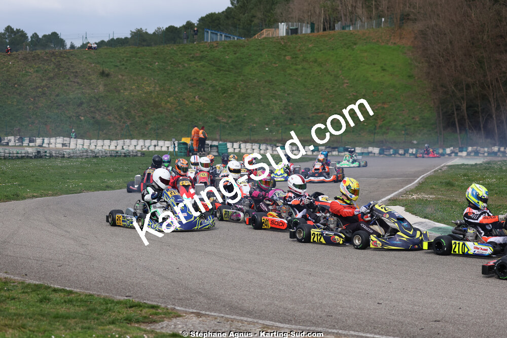 1 & 2/03/2025 : 1ère manche du Championnat du Sud au Pôle Mécanique Karting d’Alès (photos Stéphane Agnus) 2025 — karting