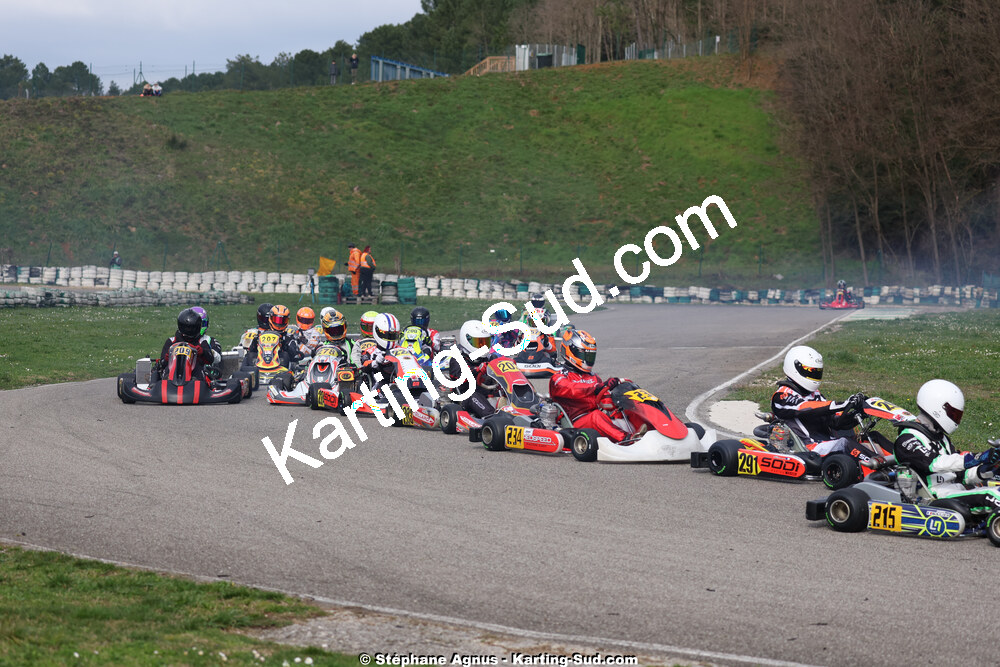 1 & 2/03/2025 : 1ère manche du Championnat du Sud au Pôle Mécanique Karting d’Alès (photos Stéphane Agnus) 2025 — karting