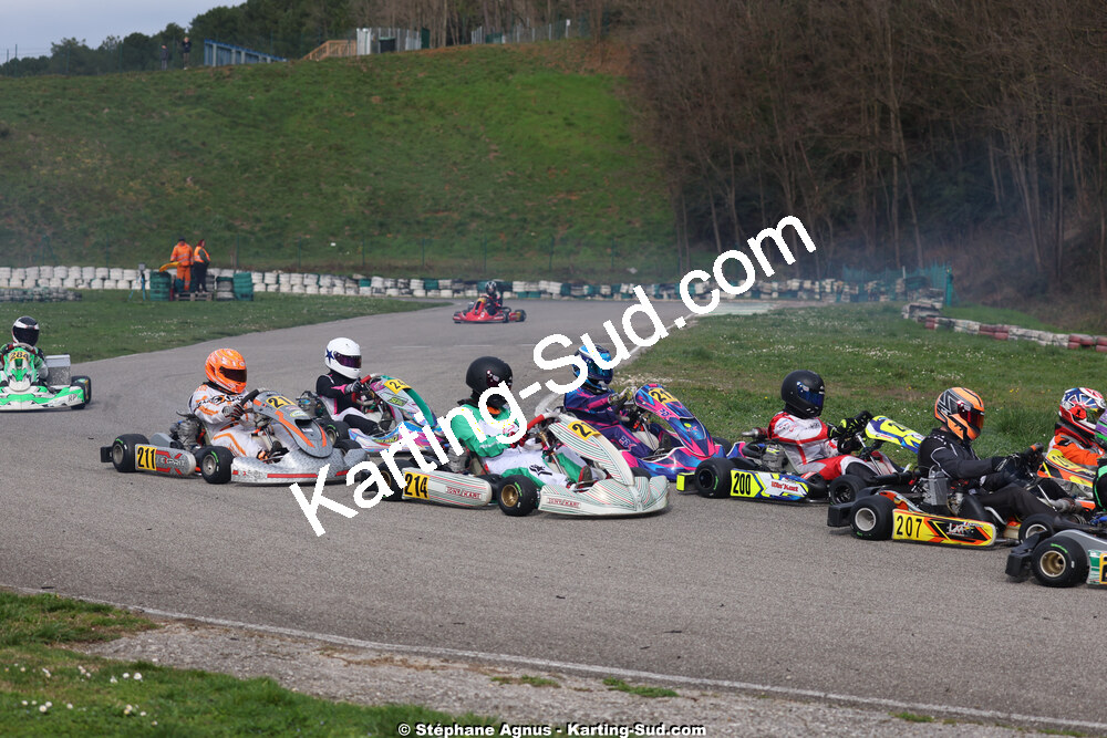 1 & 2/03/2025 : 1ère manche du Championnat du Sud au Pôle Mécanique Karting d’Alès (photos Stéphane Agnus) 2025 — karting