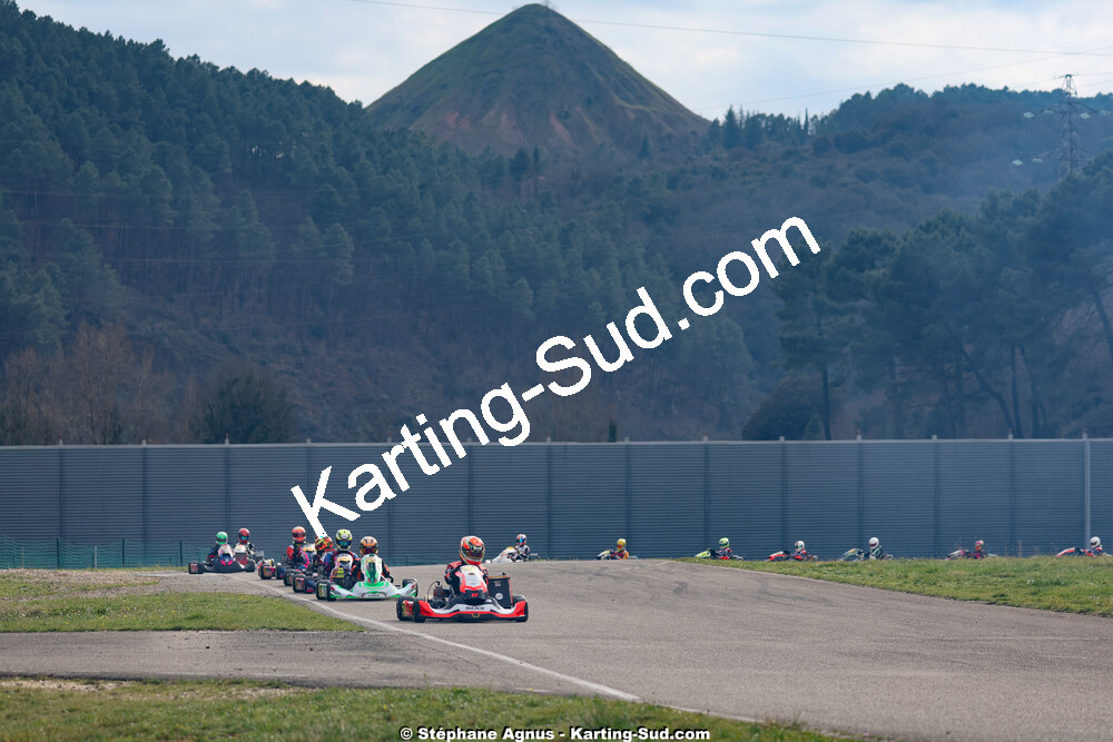 1 & 2/03/2025 : 1ère manche du Championnat du Sud au Pôle Mécanique Karting d’Alès (photos Stéphane Agnus) 2025 — karting
