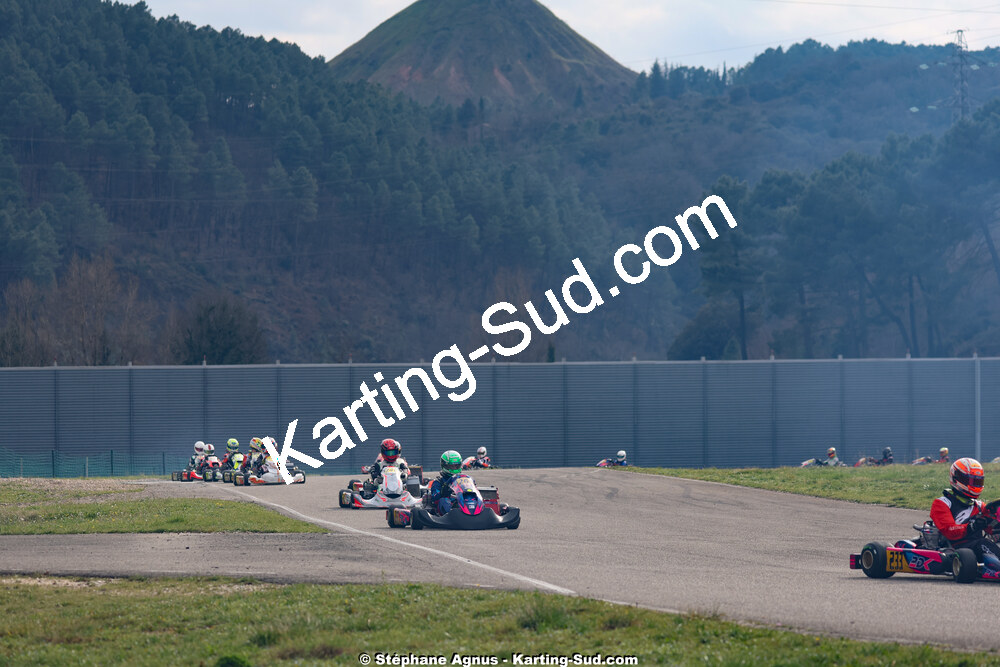 1 & 2/03/2025 : 1ère manche du Championnat du Sud au Pôle Mécanique Karting d’Alès (photos Stéphane Agnus) 2025 — karting