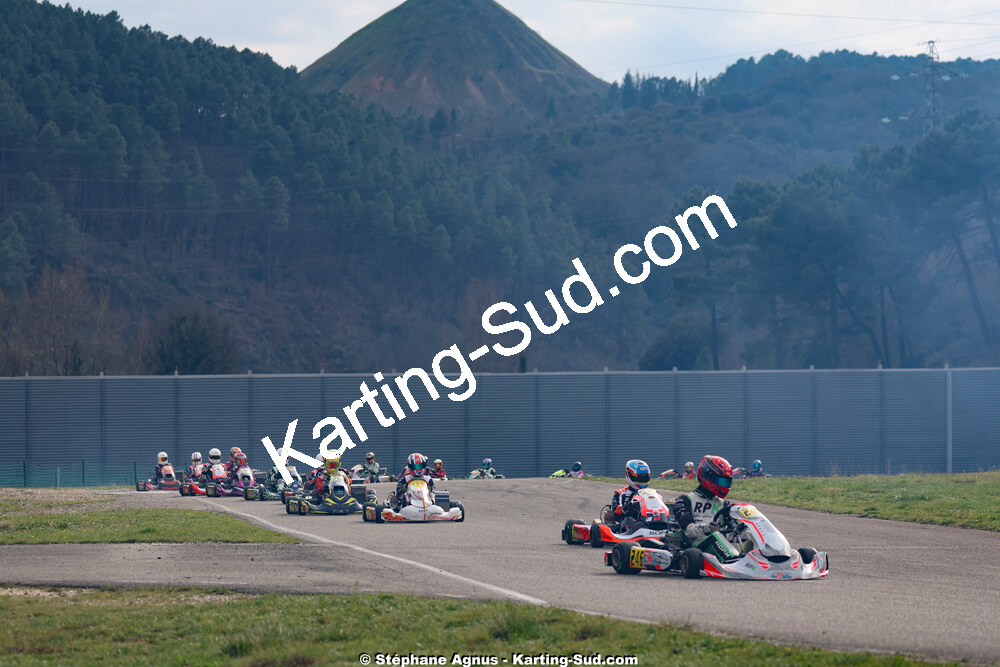 1 & 2/03/2025 : 1ère manche du Championnat du Sud au Pôle Mécanique Karting d’Alès (photos Stéphane Agnus) 2025 — karting