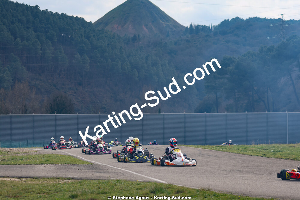 1 & 2/03/2025 : 1ère manche du Championnat du Sud au Pôle Mécanique Karting d’Alès (photos Stéphane Agnus) 2025 — karting