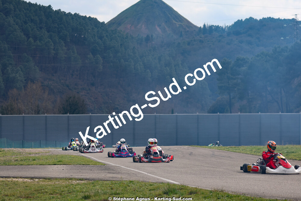 1 & 2/03/2025 : 1ère manche du Championnat du Sud au Pôle Mécanique Karting d’Alès (photos Stéphane Agnus) 2025 — karting