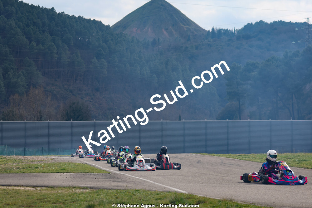 1 & 2/03/2025 : 1ère manche du Championnat du Sud au Pôle Mécanique Karting d’Alès (photos Stéphane Agnus) 2025 — karting