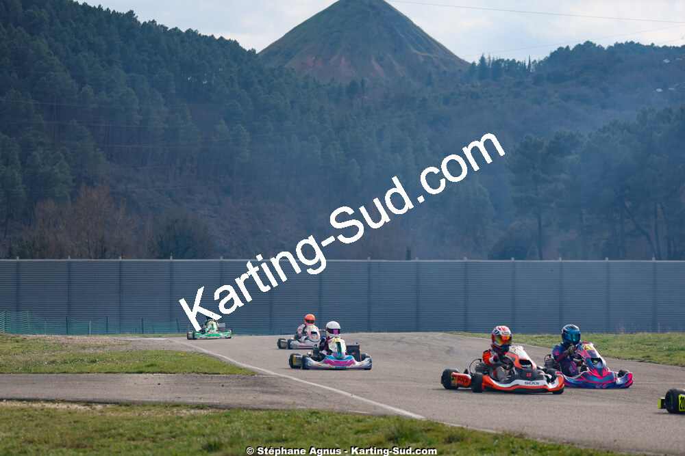 1 & 2/03/2025 : 1ère manche du Championnat du Sud au Pôle Mécanique Karting d’Alès (photos Stéphane Agnus) 2025 — karting