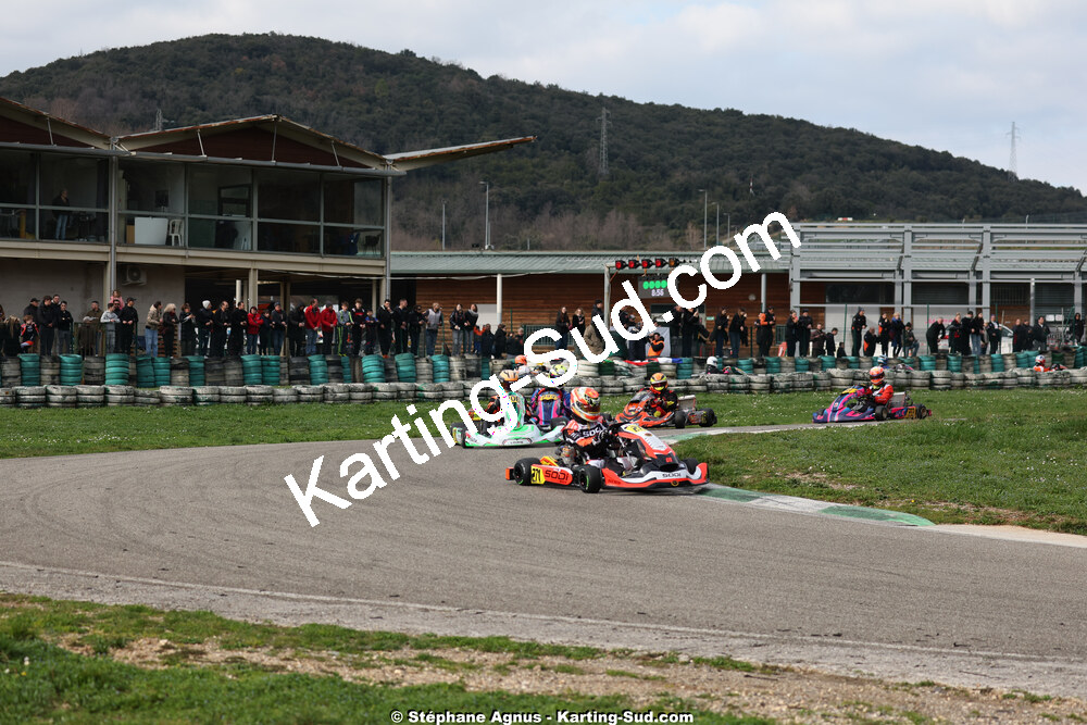 1 & 2/03/2025 : 1ère manche du Championnat du Sud au Pôle Mécanique Karting d’Alès (photos Stéphane Agnus) 2025 — karting