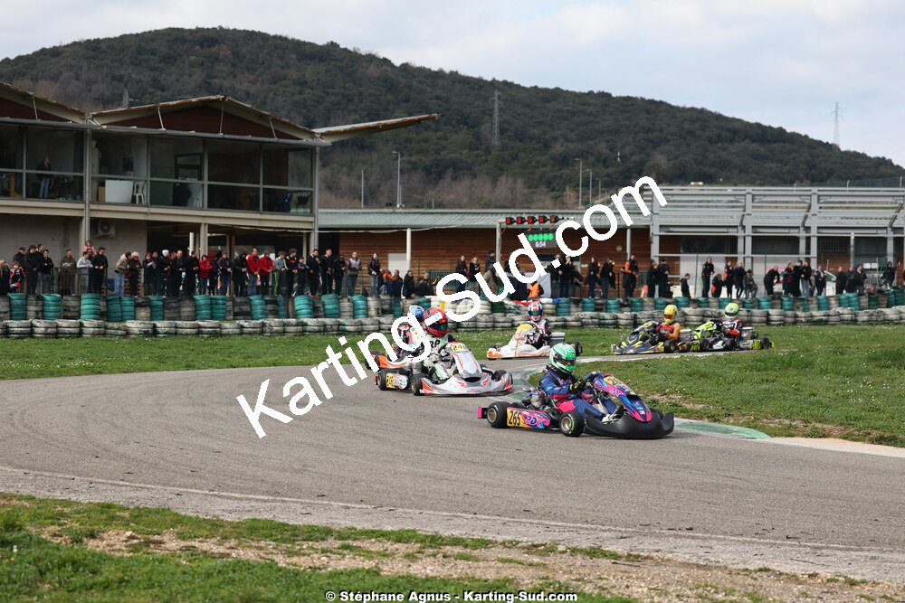 1 & 2/03/2025 : 1ère manche du Championnat du Sud au Pôle Mécanique Karting d’Alès (photos Stéphane Agnus) 2025 — karting