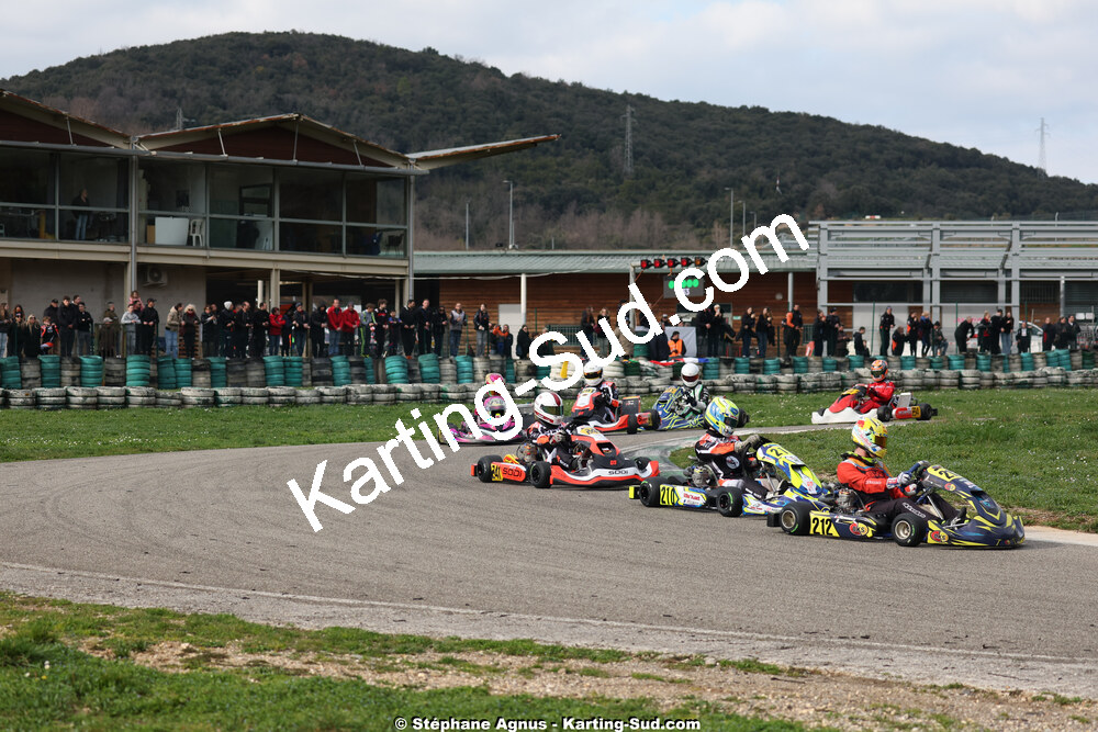 1 & 2/03/2025 : 1ère manche du Championnat du Sud au Pôle Mécanique Karting d’Alès (photos Stéphane Agnus) 2025 — karting