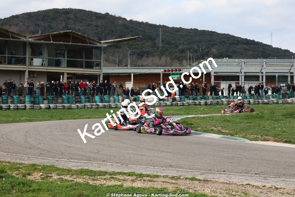 1 & 2/03/2025 : 1ère manche du Championnat du Sud au Pôle Mécanique Karting d’Alès (photos Stéphane Agnus) 2025 — karting