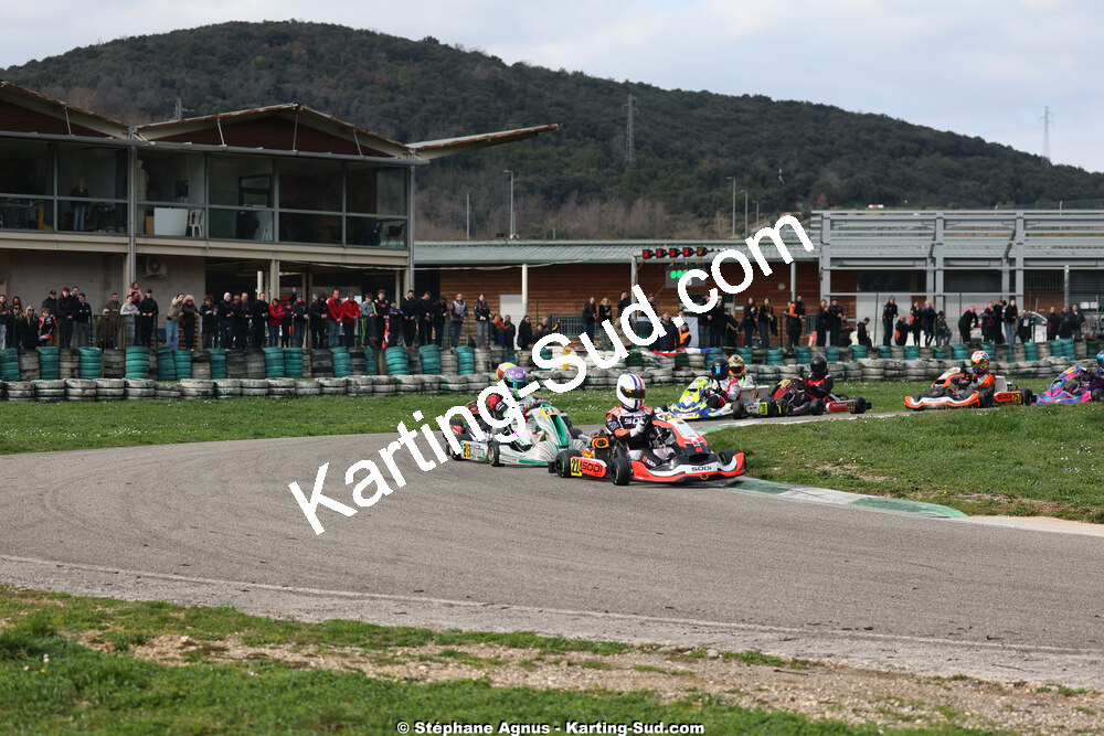 1 & 2/03/2025 : 1ère manche du Championnat du Sud au Pôle Mécanique Karting d’Alès (photos Stéphane Agnus) 2025 — karting