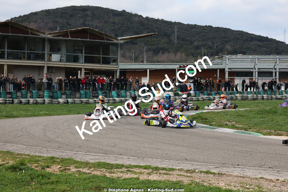 1 & 2/03/2025 : 1ère manche du Championnat du Sud au Pôle Mécanique Karting d’Alès (photos Stéphane Agnus) 2025 — karting