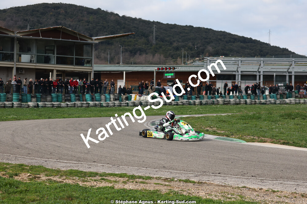1 & 2/03/2025 : 1ère manche du Championnat du Sud au Pôle Mécanique Karting d’Alès (photos Stéphane Agnus) 2025 — karting