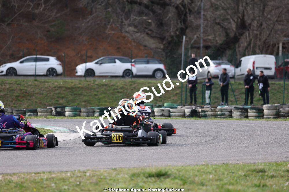 1 & 2/03/2025 : 1ère manche du Championnat du Sud au Pôle Mécanique Karting d’Alès (photos Stéphane Agnus) 2025 — karting