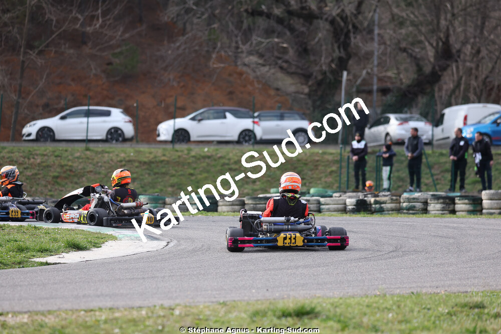 1 & 2/03/2025 : 1ère manche du Championnat du Sud au Pôle Mécanique Karting d’Alès (photos Stéphane Agnus) 2025 — karting