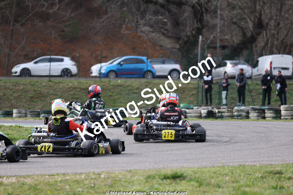1 & 2/03/2025 : 1ère manche du Championnat du Sud au Pôle Mécanique Karting d’Alès (photos Stéphane Agnus) 2025 — karting