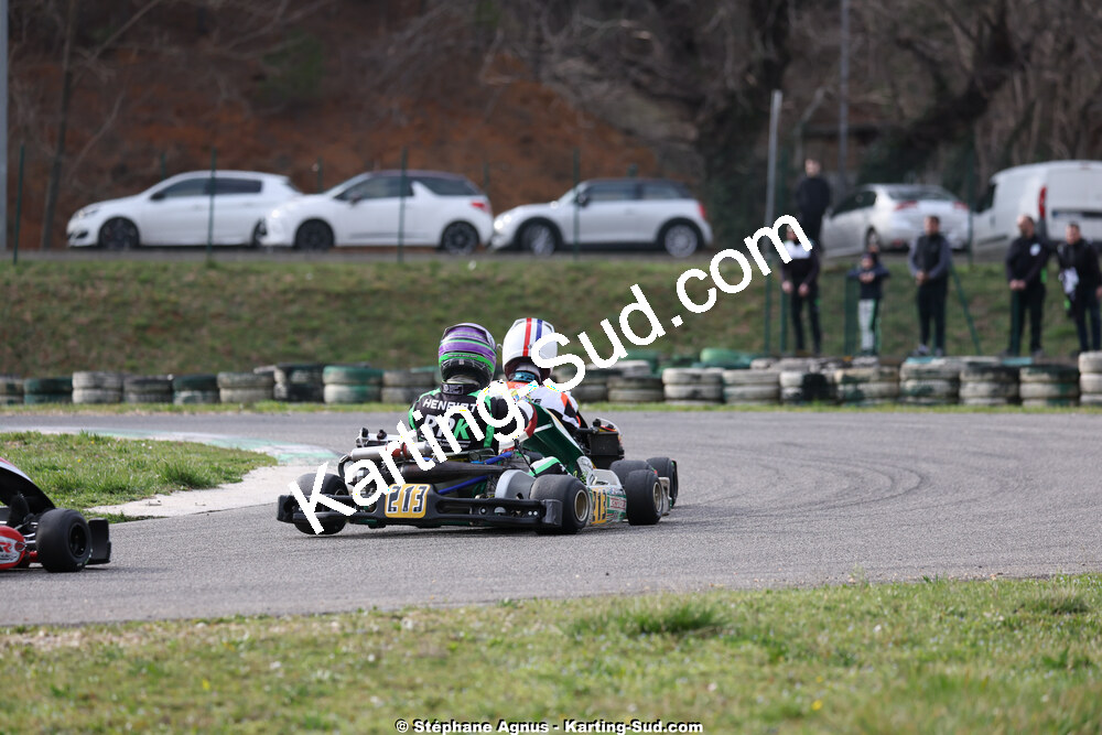 1 & 2/03/2025 : 1ère manche du Championnat du Sud au Pôle Mécanique Karting d’Alès (photos Stéphane Agnus) 2025 — karting