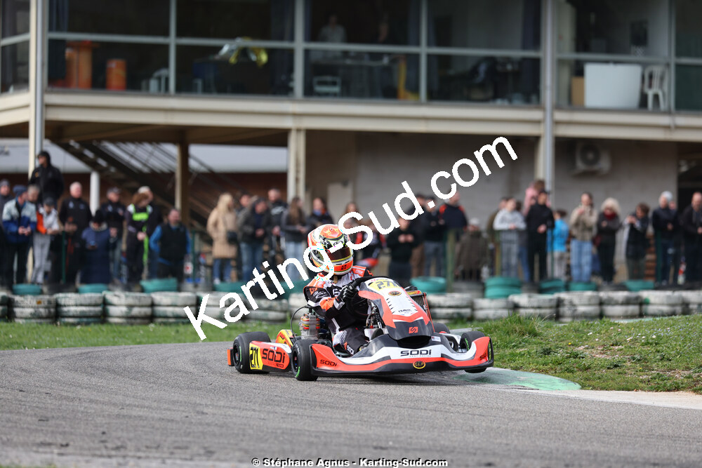 1 & 2/03/2025 : 1ère manche du Championnat du Sud au Pôle Mécanique Karting d’Alès (photos Stéphane Agnus) 2025 — karting