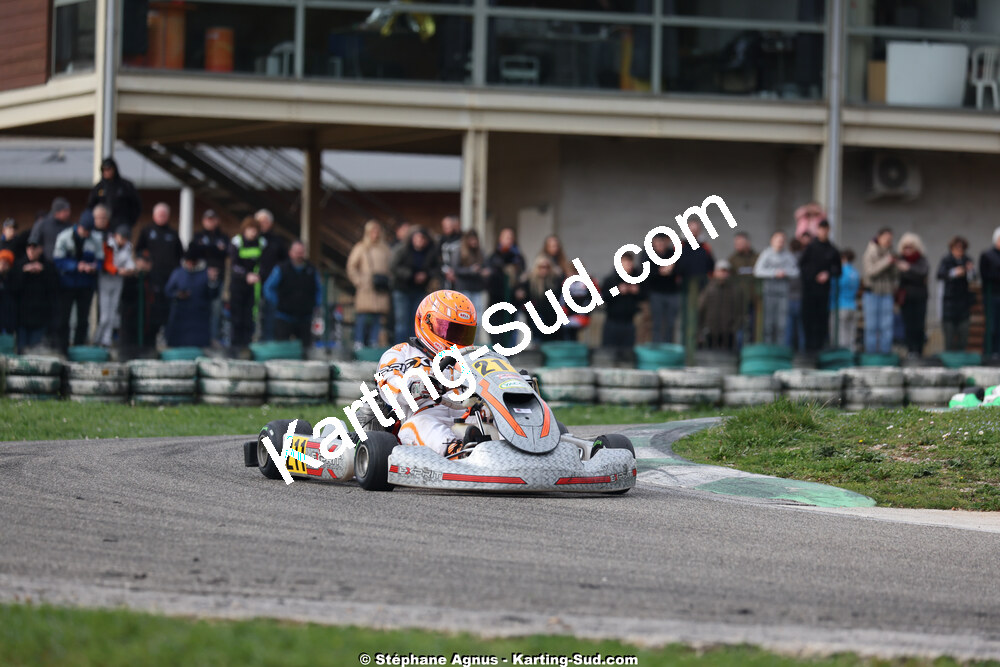 1 & 2/03/2025 : 1ère manche du Championnat du Sud au Pôle Mécanique Karting d’Alès (photos Stéphane Agnus) 2025 — karting