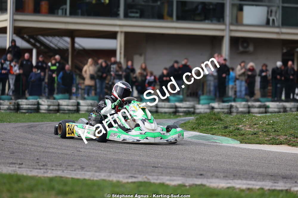 1 & 2/03/2025 : 1ère manche du Championnat du Sud au Pôle Mécanique Karting d’Alès (photos Stéphane Agnus) 2025 — karting