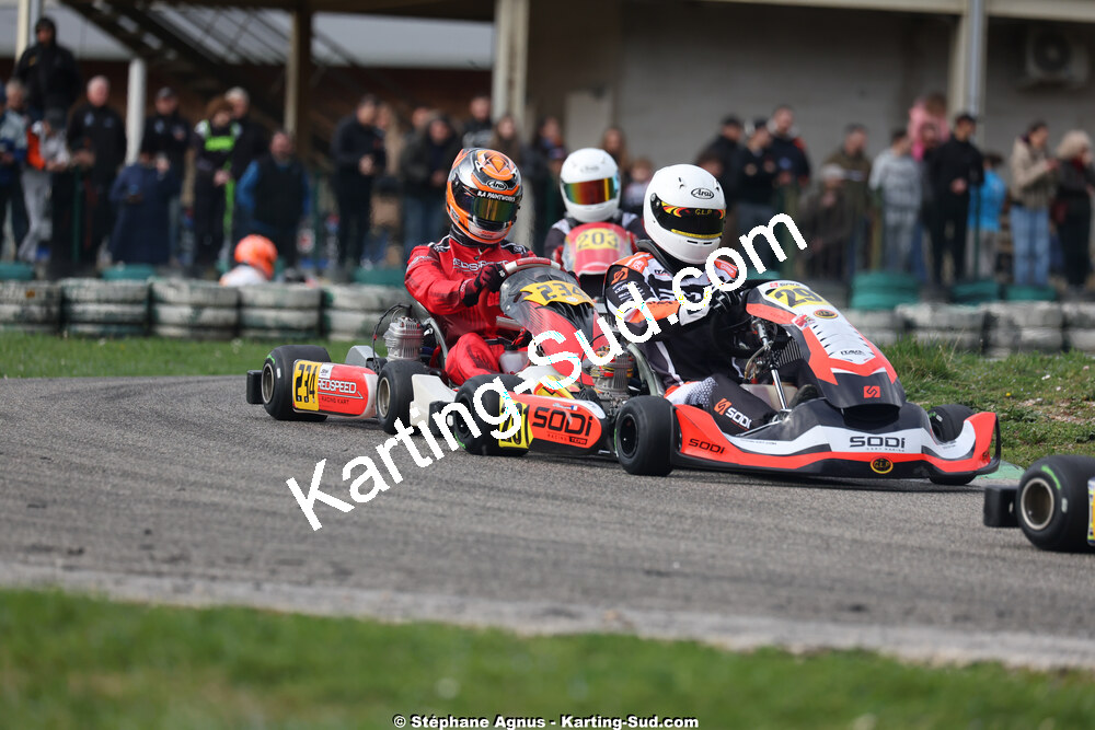 1 & 2/03/2025 : 1ère manche du Championnat du Sud au Pôle Mécanique Karting d’Alès (photos Stéphane Agnus) 2025 — karting