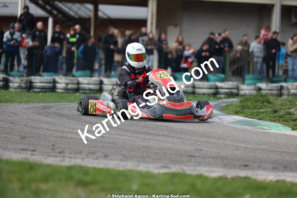 1 & 2/03/2025 : 1ère manche du Championnat du Sud au Pôle Mécanique Karting d’Alès (photos Stéphane Agnus) 2025 — karting
