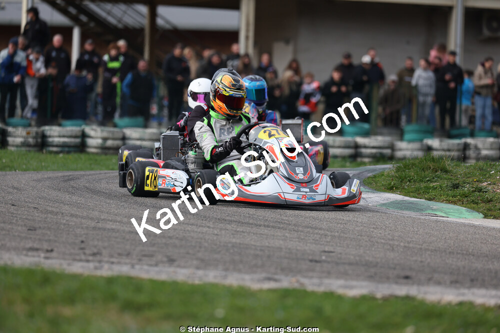 1 & 2/03/2025 : 1ère manche du Championnat du Sud au Pôle Mécanique Karting d’Alès (photos Stéphane Agnus) 2025 — karting