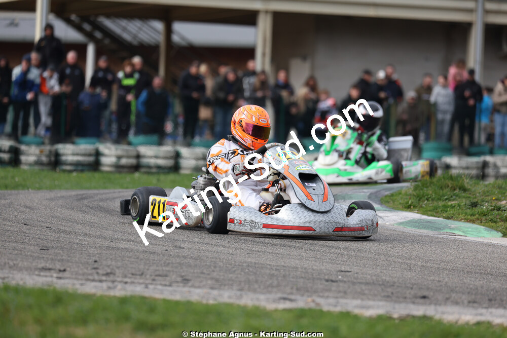 1 & 2/03/2025 : 1ère manche du Championnat du Sud au Pôle Mécanique Karting d’Alès (photos Stéphane Agnus) 2025 — karting