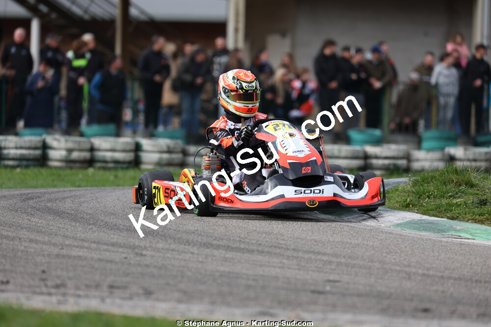 1 & 2/03/2025 : 1ère manche du Championnat du Sud au Pôle Mécanique Karting d’Alès (photos Stéphane Agnus) 2025 — karting