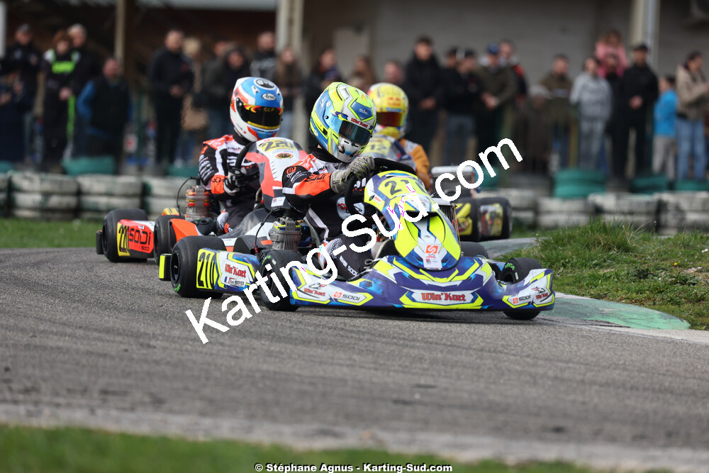 1 & 2/03/2025 : 1ère manche du Championnat du Sud au Pôle Mécanique Karting d’Alès (photos Stéphane Agnus) 2025 — karting