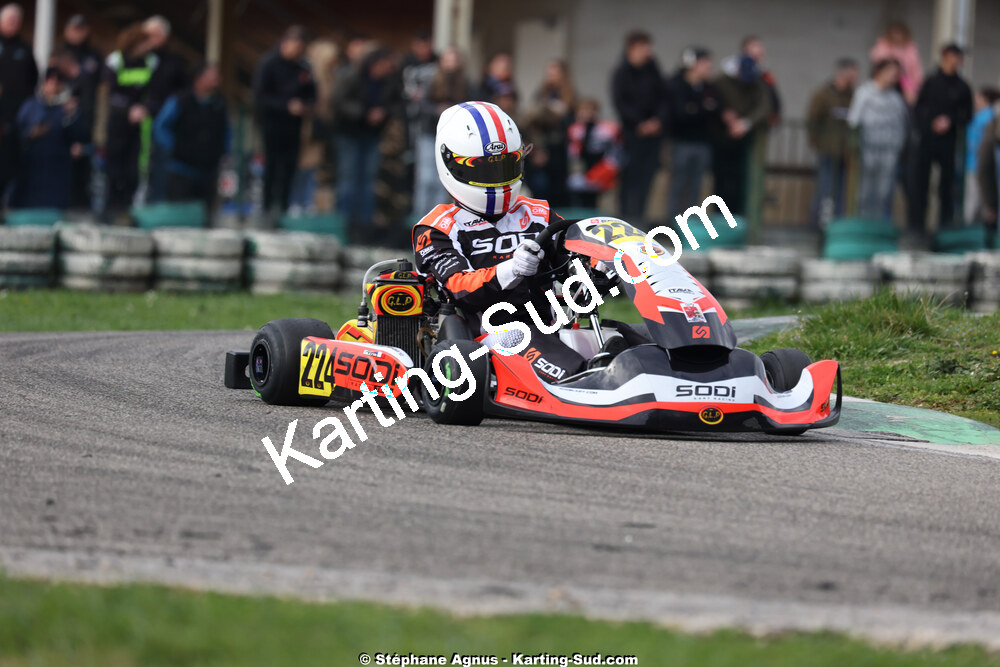 1 & 2/03/2025 : 1ère manche du Championnat du Sud au Pôle Mécanique Karting d’Alès (photos Stéphane Agnus) 2025 — karting